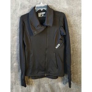 5.11 Tactical Crystal Hybrid Jacket Women's Small Full Zip Pockets Black Stretch